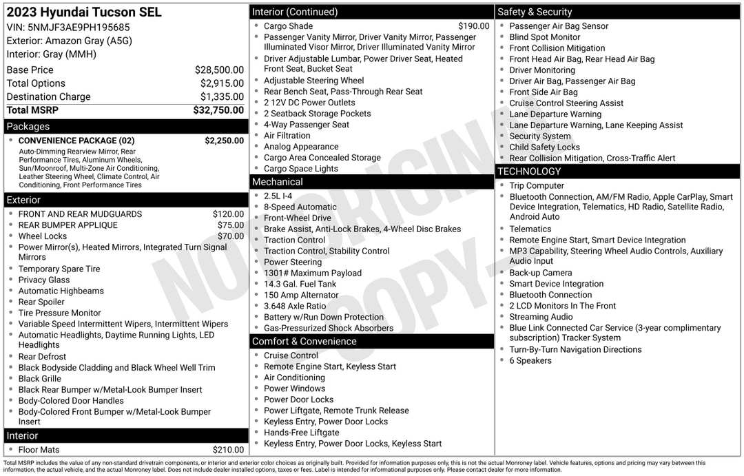 2023 Hyundai Tucson SEL - Image 2
