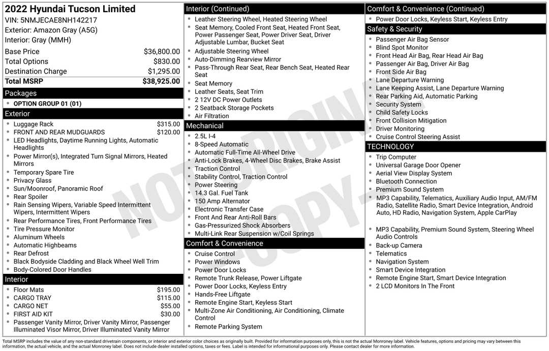 2022 Hyundai Tucson Limited - Image 2