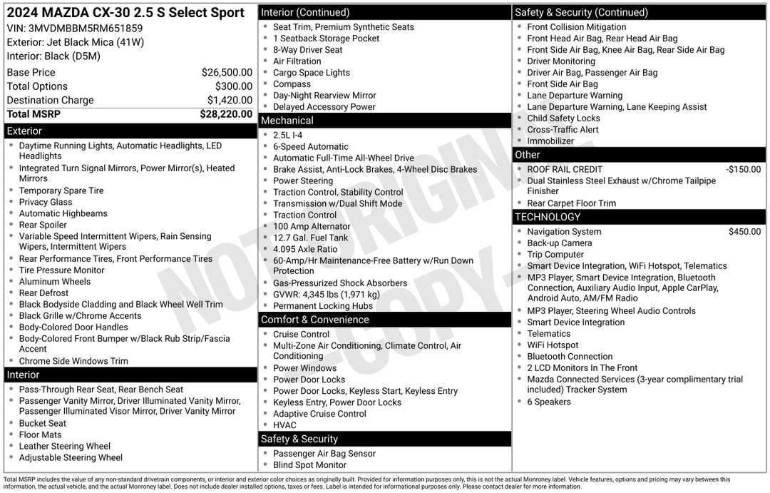2024 MAZDA Cx-30 2.5 S Select Sport - Image 2